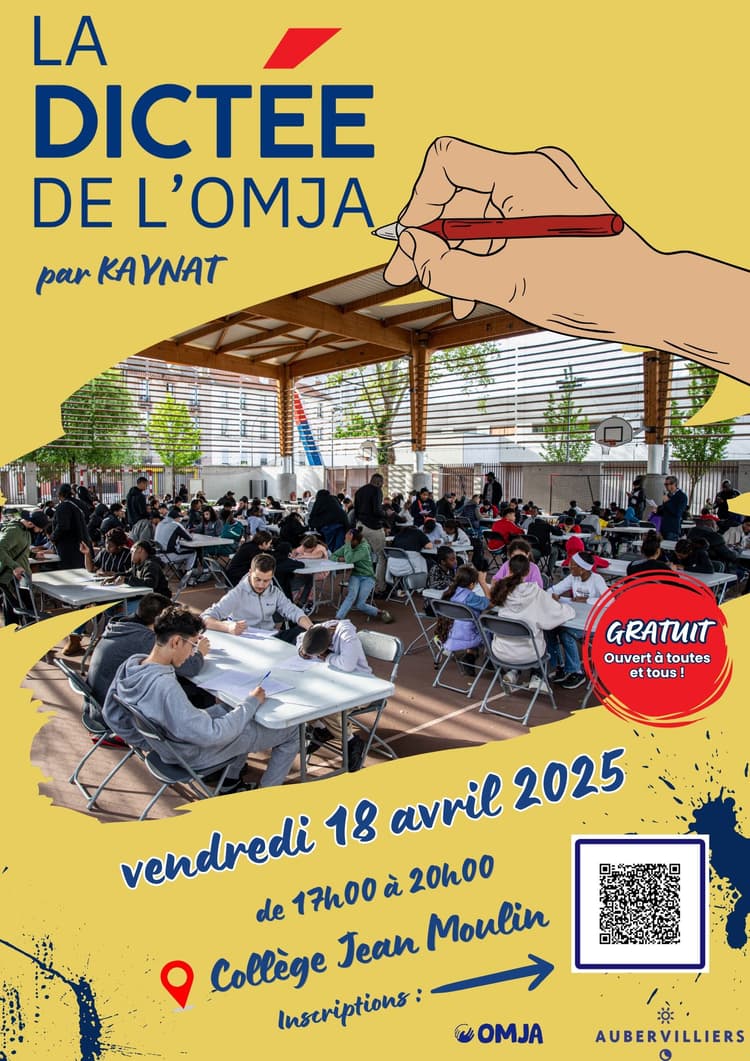 La Dictée de l’OMJA – Un défi pour tous !