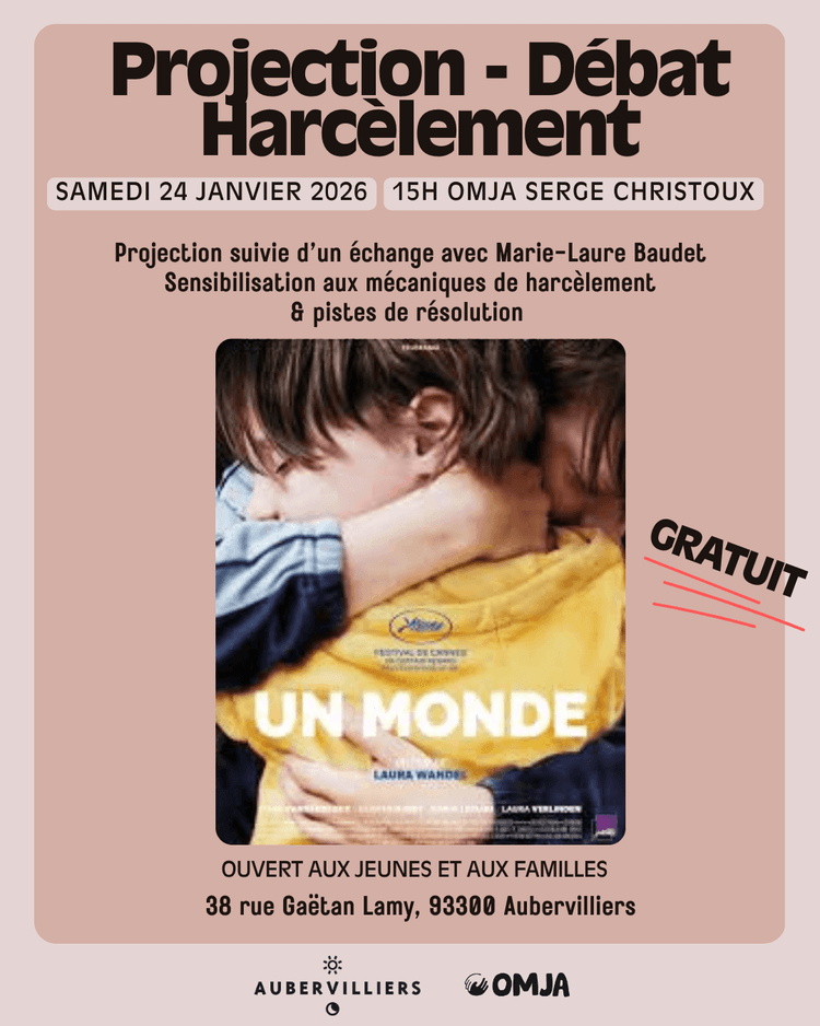 Projection-débat autour du harcèlement